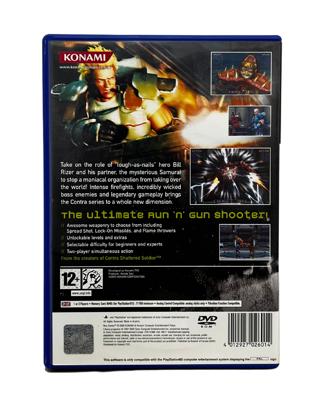 Neo Contra - PS2 GAME
