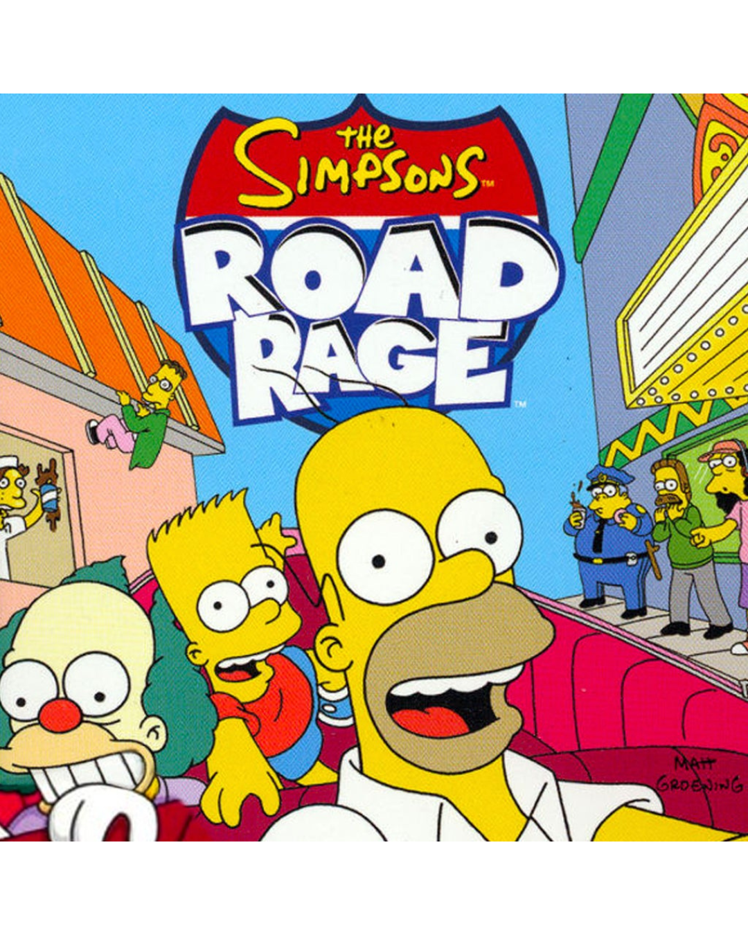 The Simpsons: Road Rage - GBA