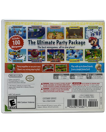 Mario Party: The Top 100 (Nintendo 3DS, 2017) CIB