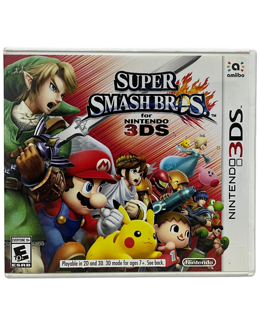 Super Smash Bros for Nintendo 3DS (Nintendo 3DS,2014) - CIB
