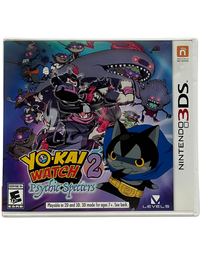 Yo-Kai Watch 2: Psychic Specters (Nintendo 3DS, 2017)