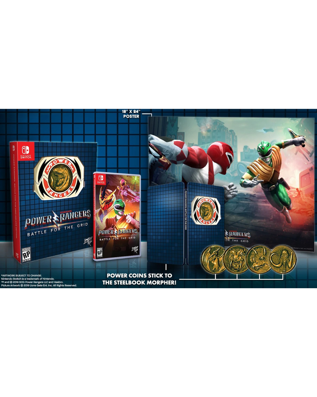 Limited Run Games: Power Rangers: Battle for the Grid Mega Edition