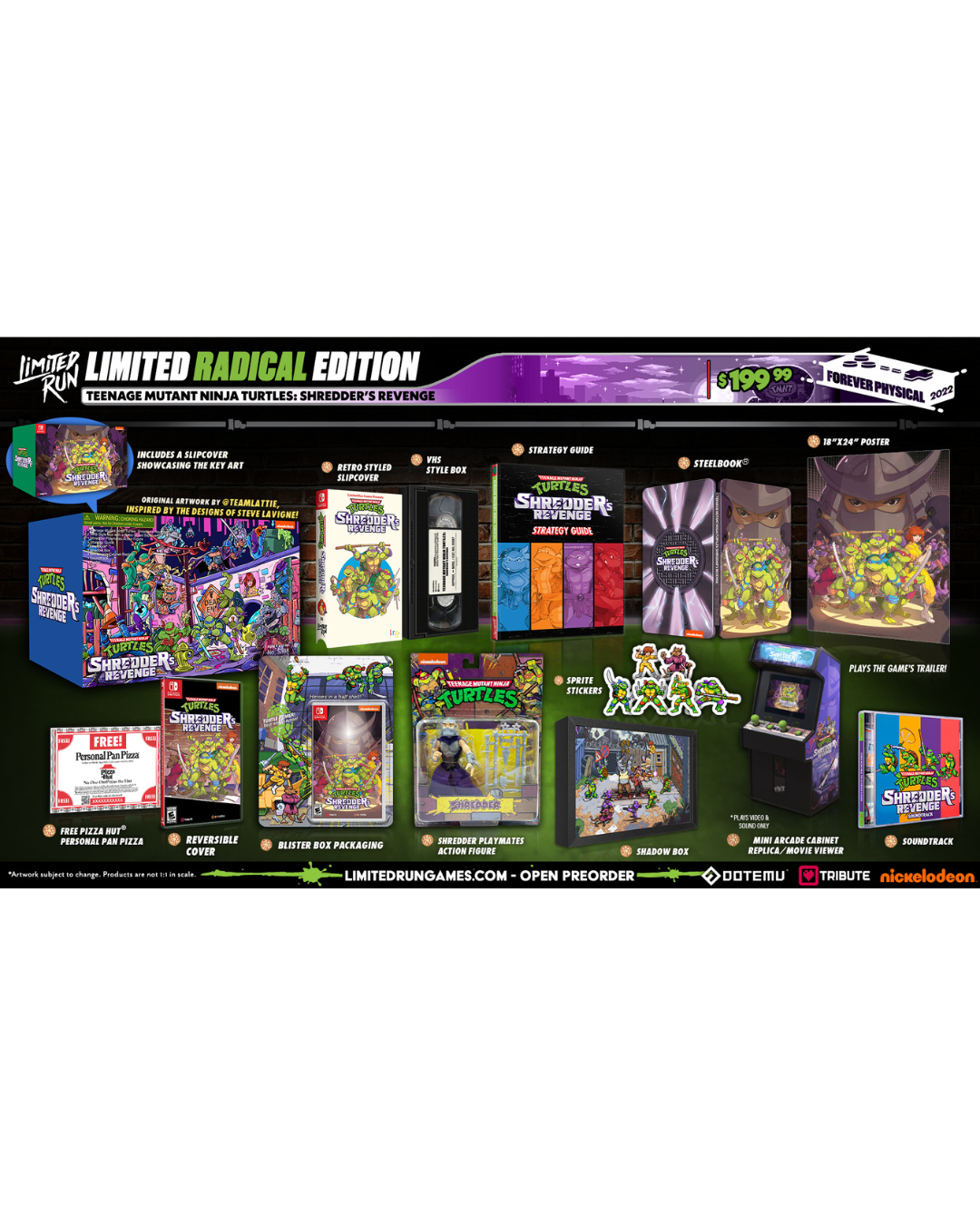 Limited Run Games: Teenage Mutant Ninja Turtles: Shredder's Revenge Radical Edition