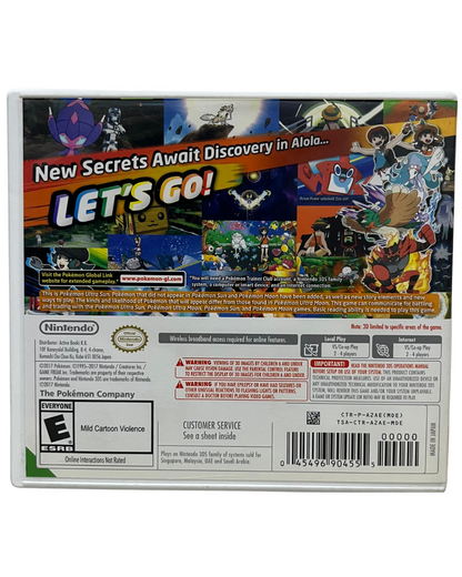 Pokemon Ultra Sun (Nintendo 3DS, 2017) CIB