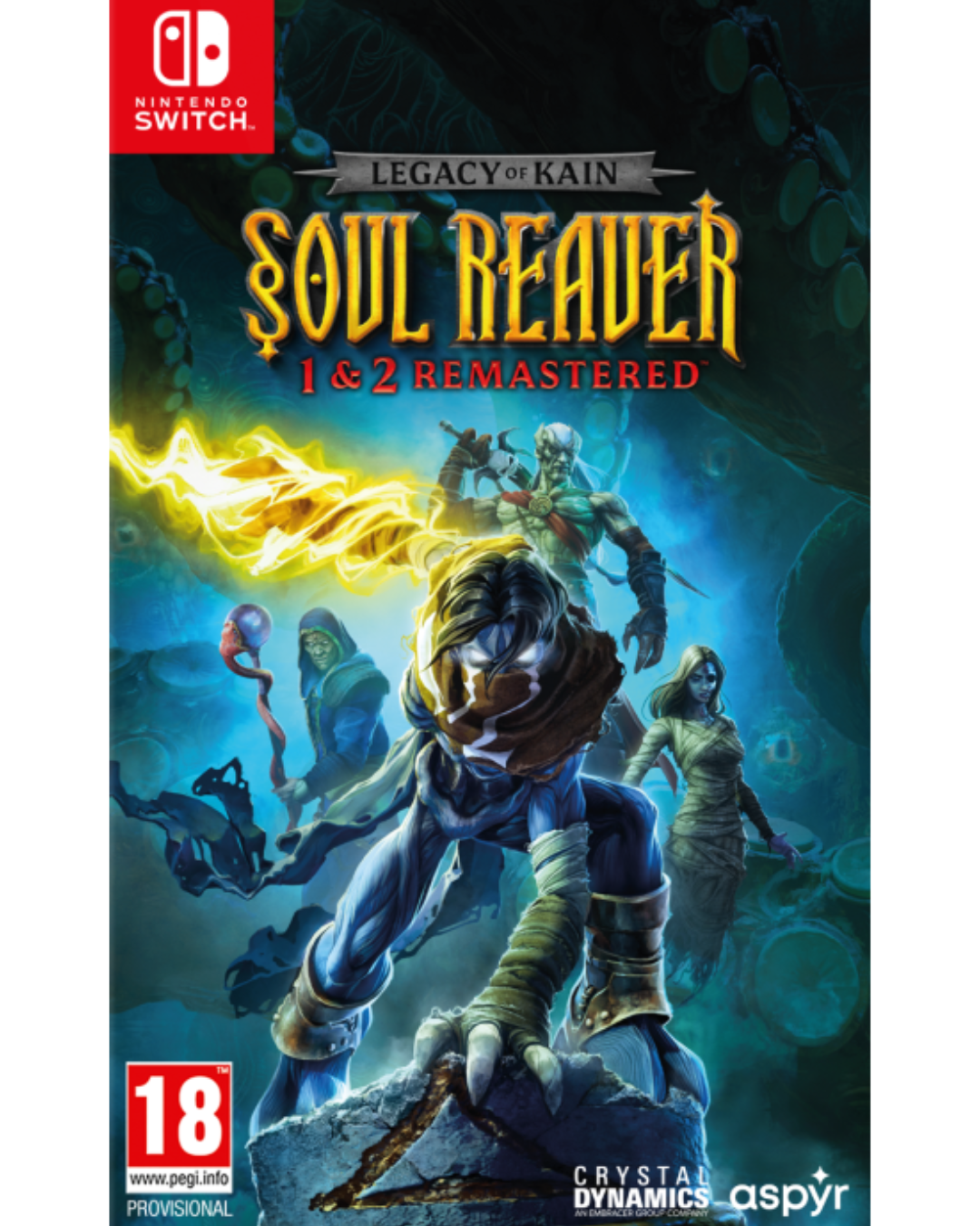 Legacy of Kain Soul Reaver 1&2 Remastered Switch