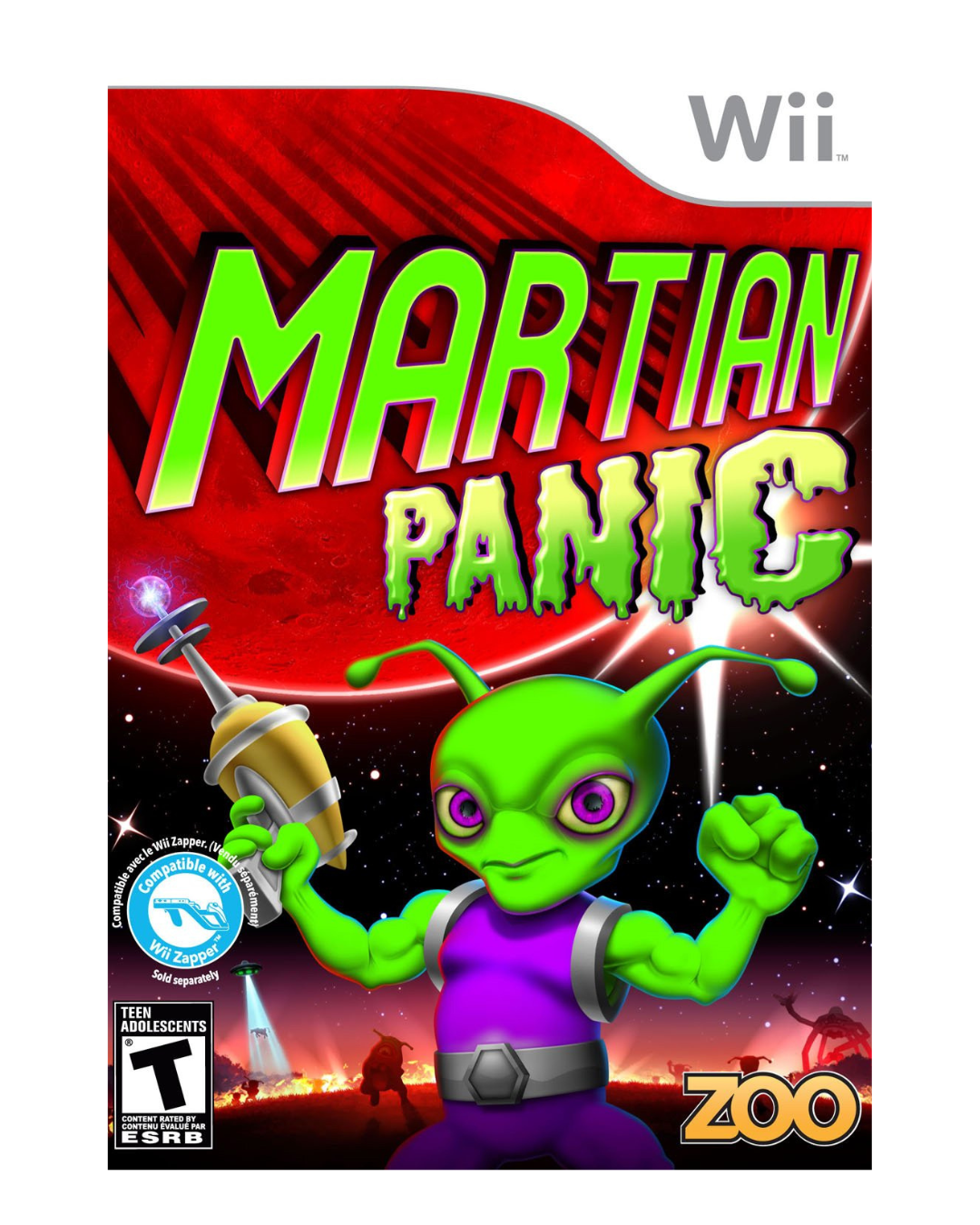 Martian Panic Nintendo Wii