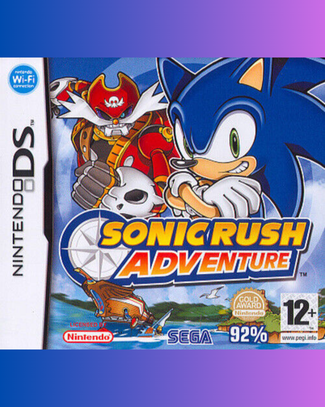 Sonic Rush Adventure Nintendo DS